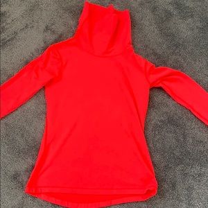 Hot pink Nike women’s running compression fleece